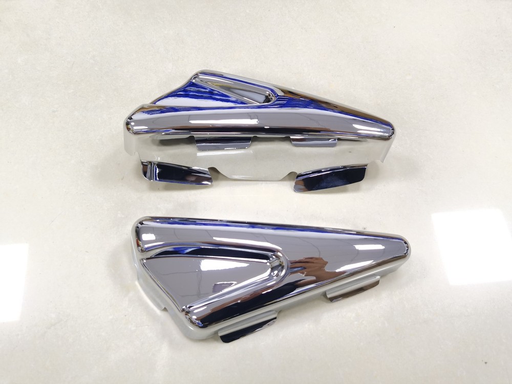Chrome ABS Plastic Side Frame Tank Covers Kit For Harley Night V-Rod VRSCF VRSCX