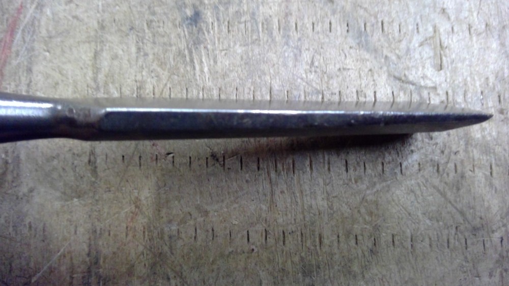 Old collectible tools Vintage TRUMACO 1" bevel edge socket chisel
