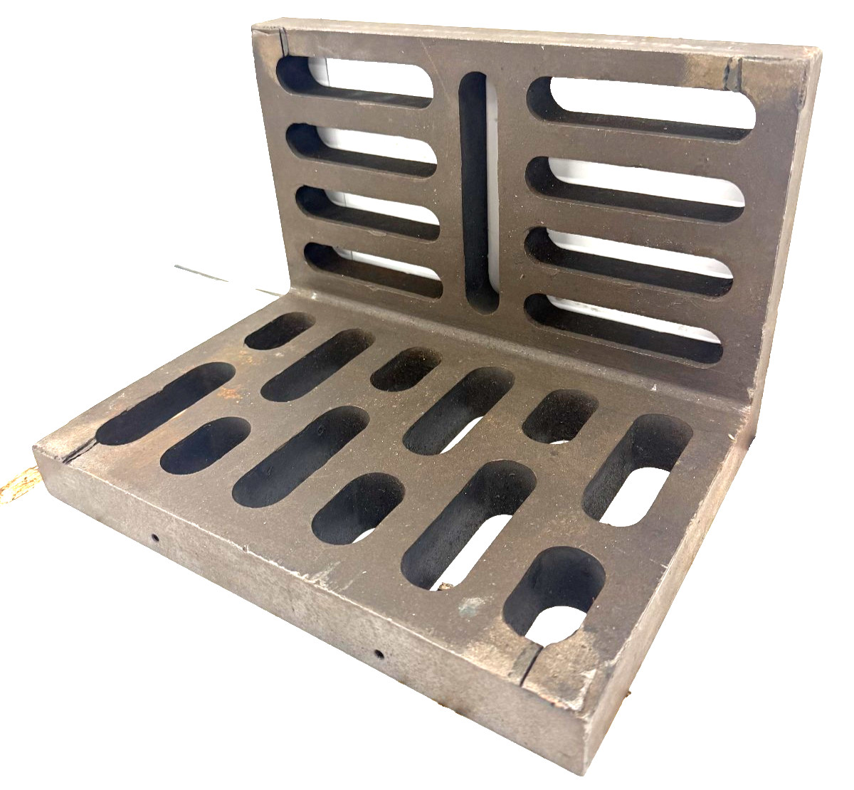 PRECISION WEBBED ANGLE PLATE 12 X 9 X 8" DEPTH 7" LOT OF 1