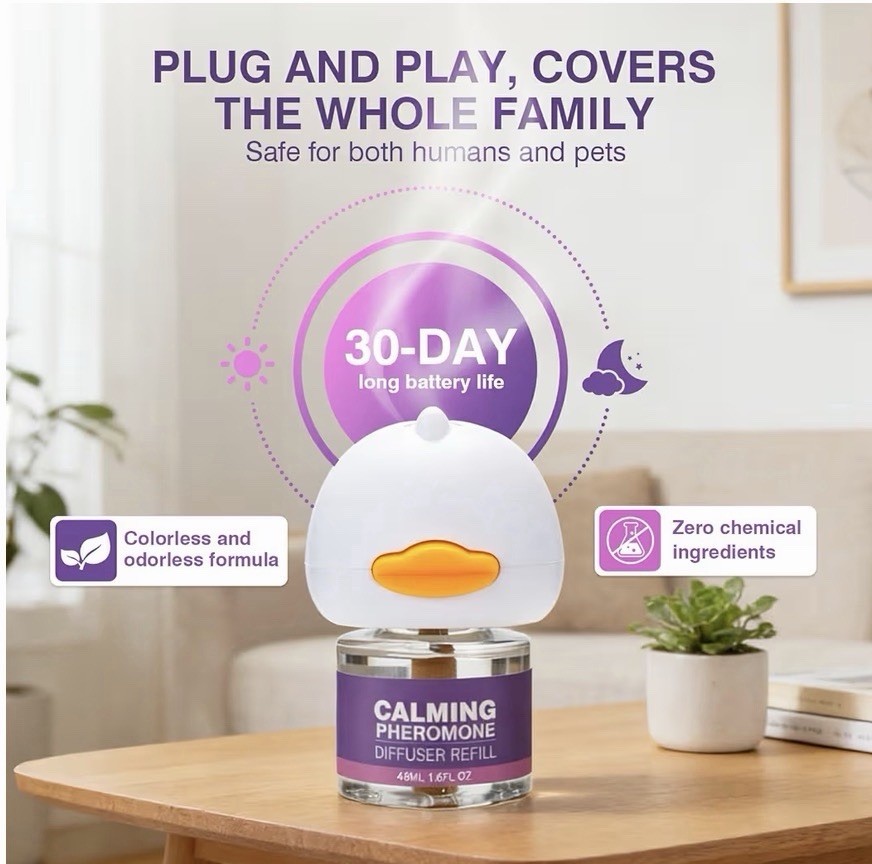 Cat Calming Pheromone Diffuser Effectively Relieve Anxiety Stress Cat Calming