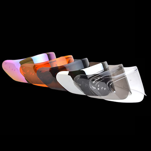 Simpson Motorcycle M30LCS M30 Helmet Shield Chrome Each