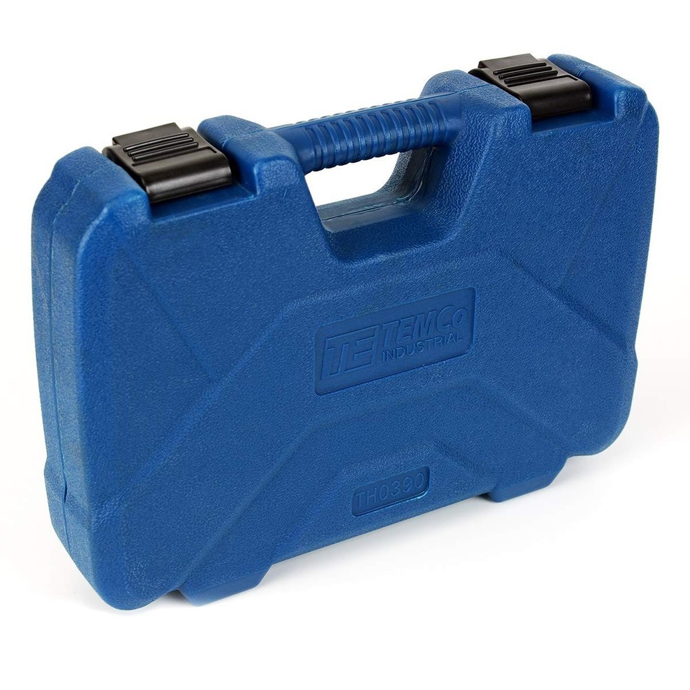 Electrical Conduit Punch Kit with Multiple Sizes and Organized Storage Case