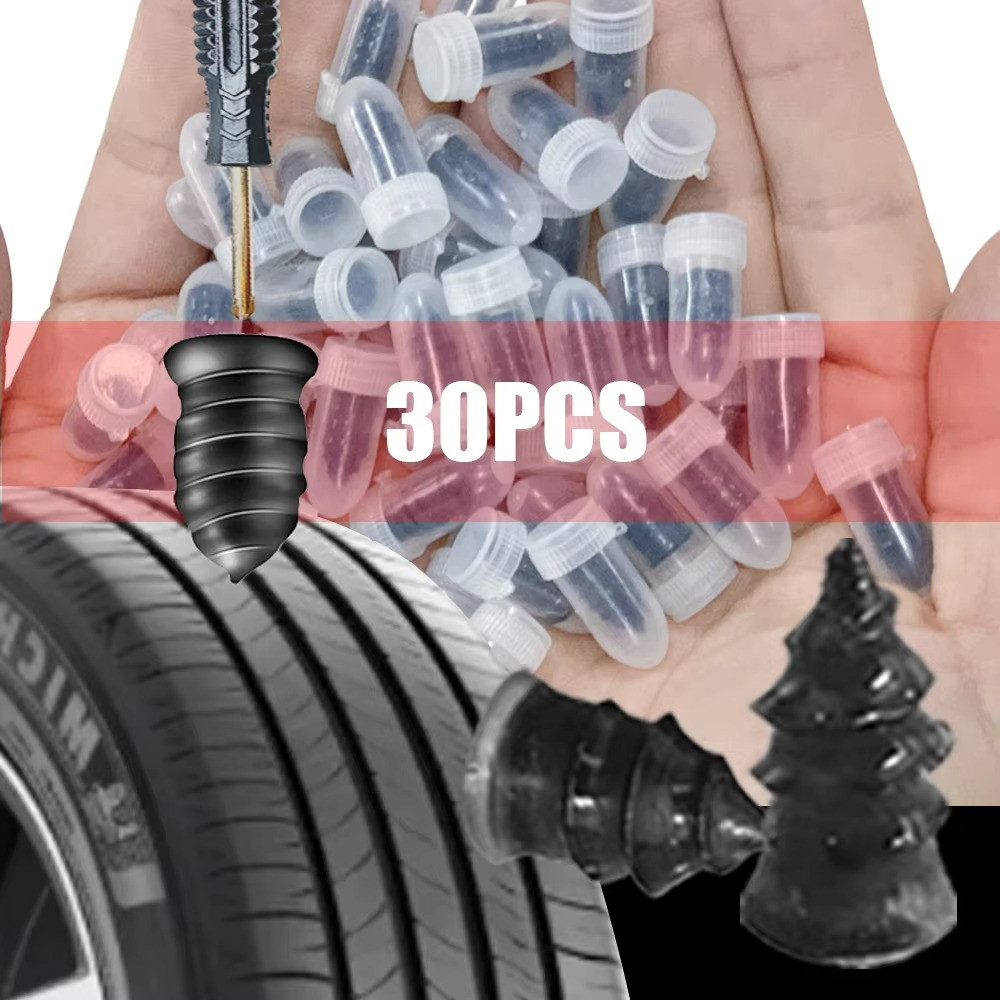 Universal Tire Repair Screw in Rubber Plug Nail Car Tyre Puncture Kit Off-Road.