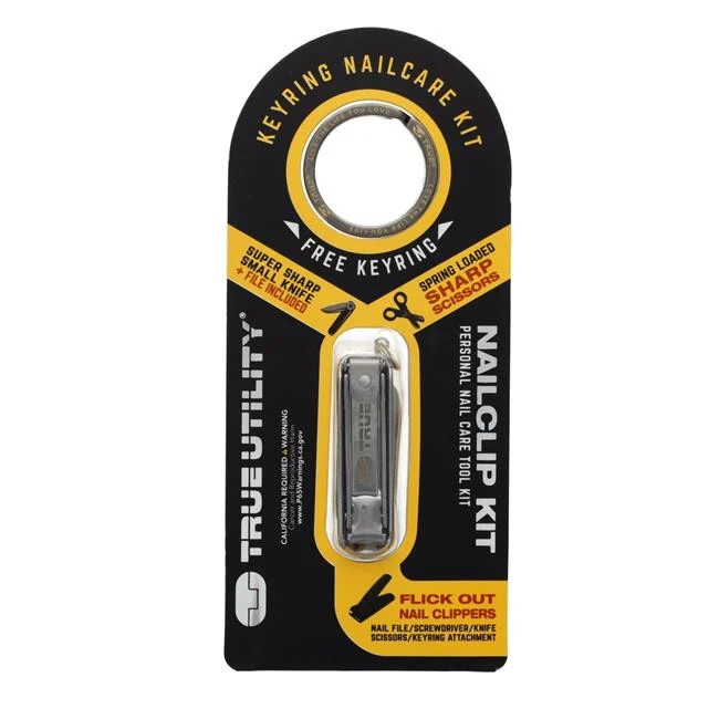True TRUTOL0005 6-in-1 Nail Clip Set