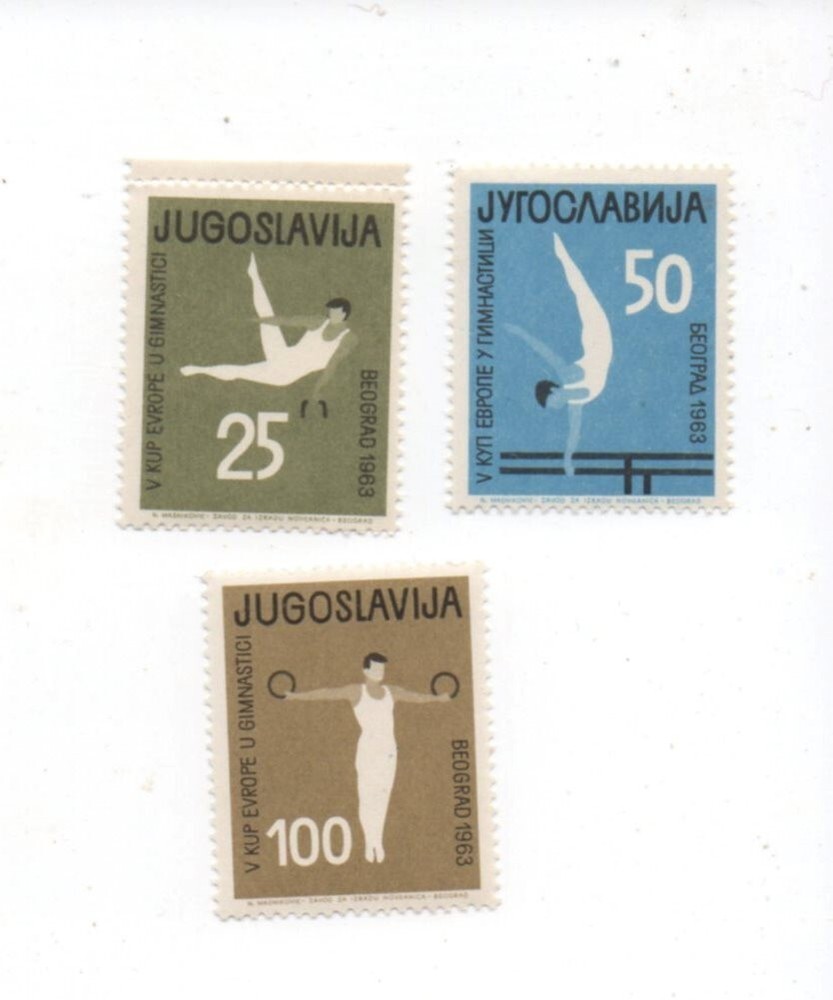 Yugoslavia MNH mint never hinged Scott 704-06