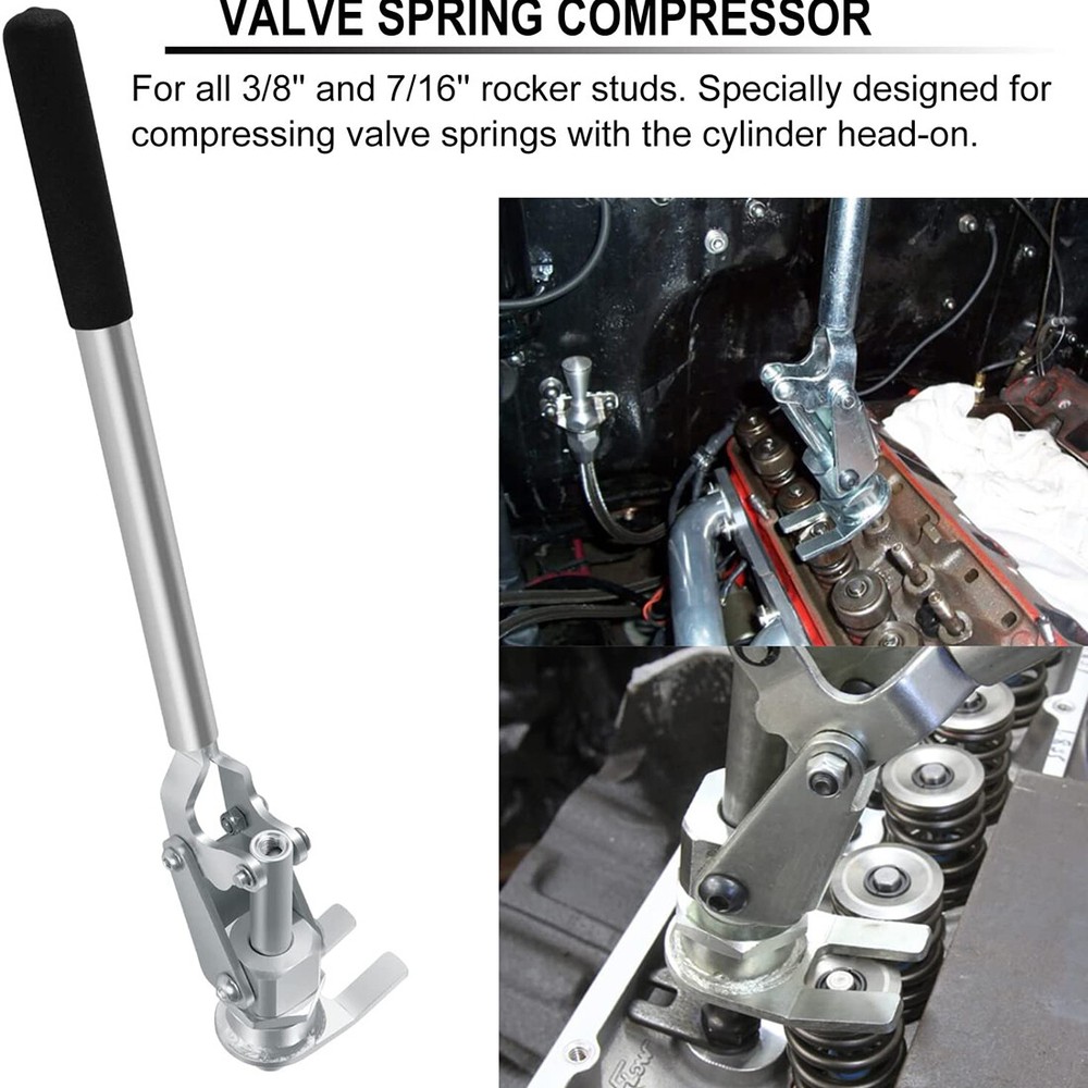 66784 Stud Mount Valve Spring Compressor Tool For all 3/8" & 7/16" Rocker Studs