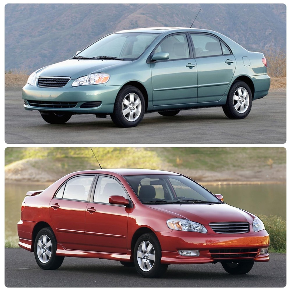 Compatible with 2003 2004 2005 2006 2007 2008 Toyota Corolla Headlight Assemb...