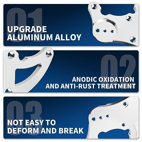 for R4 AC Compressor Bracket Compatible with Chevy LS Engines LS1 LS2 LS3 LS6