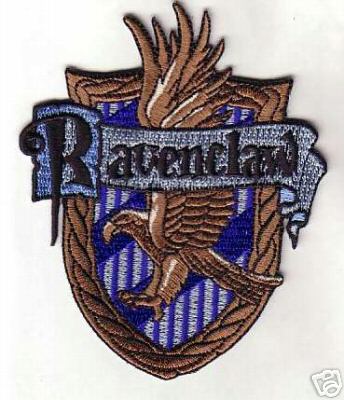 MAGIC SCHOOL BLUE/BRONZE SHIELD PATCH - HP037