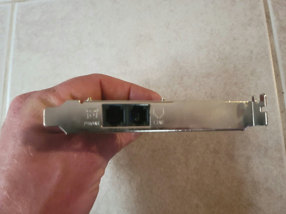 SMARTLINK COMPUTER FAX TELEPHONE INTERNAL MODEM CARD 56PSV-A-W WORKING CONDITION
