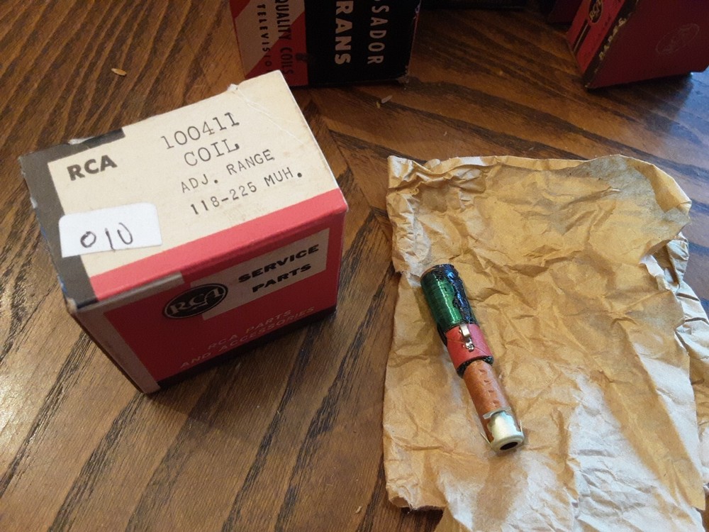NOS RCA ambassador Coil Lot