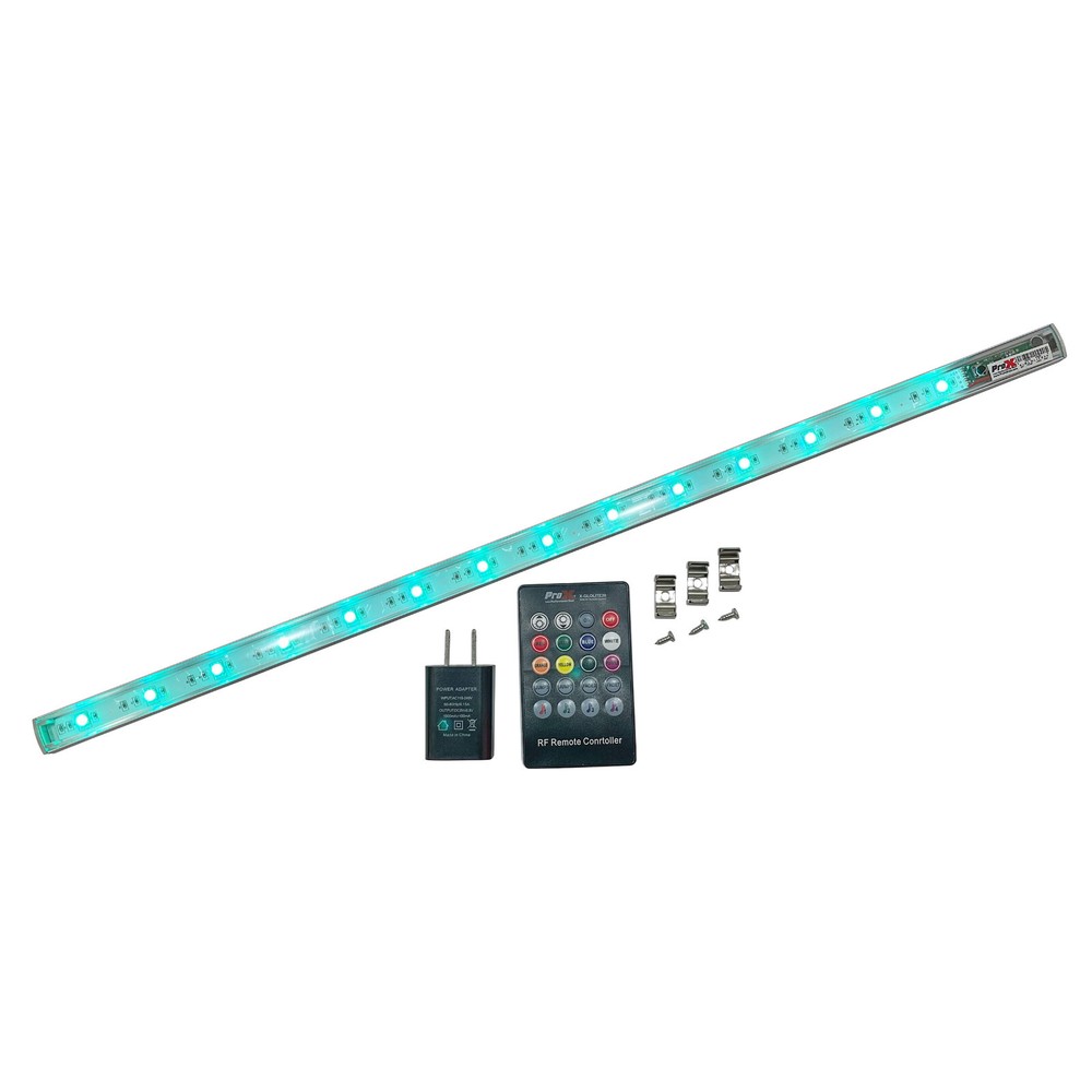 ProX RGB DJ Accent LED Light -USB Power - RF Wireless Remote