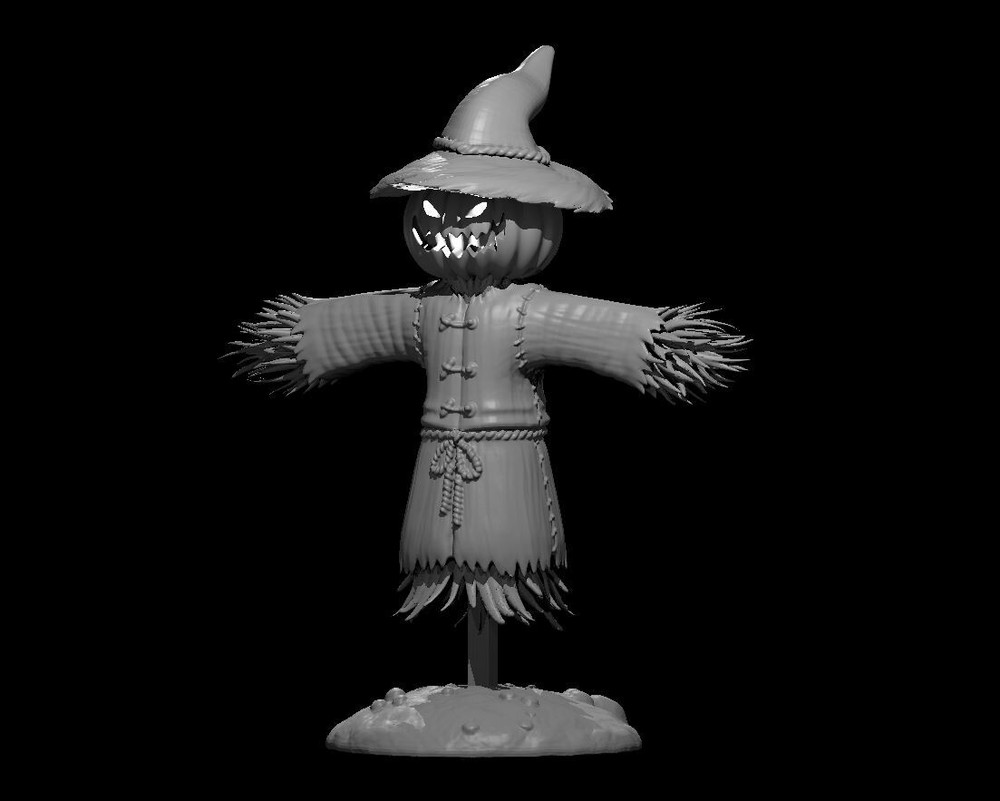 Scarecrow Props & Scatter 28mm Scale DND D&D Tabletop Mini