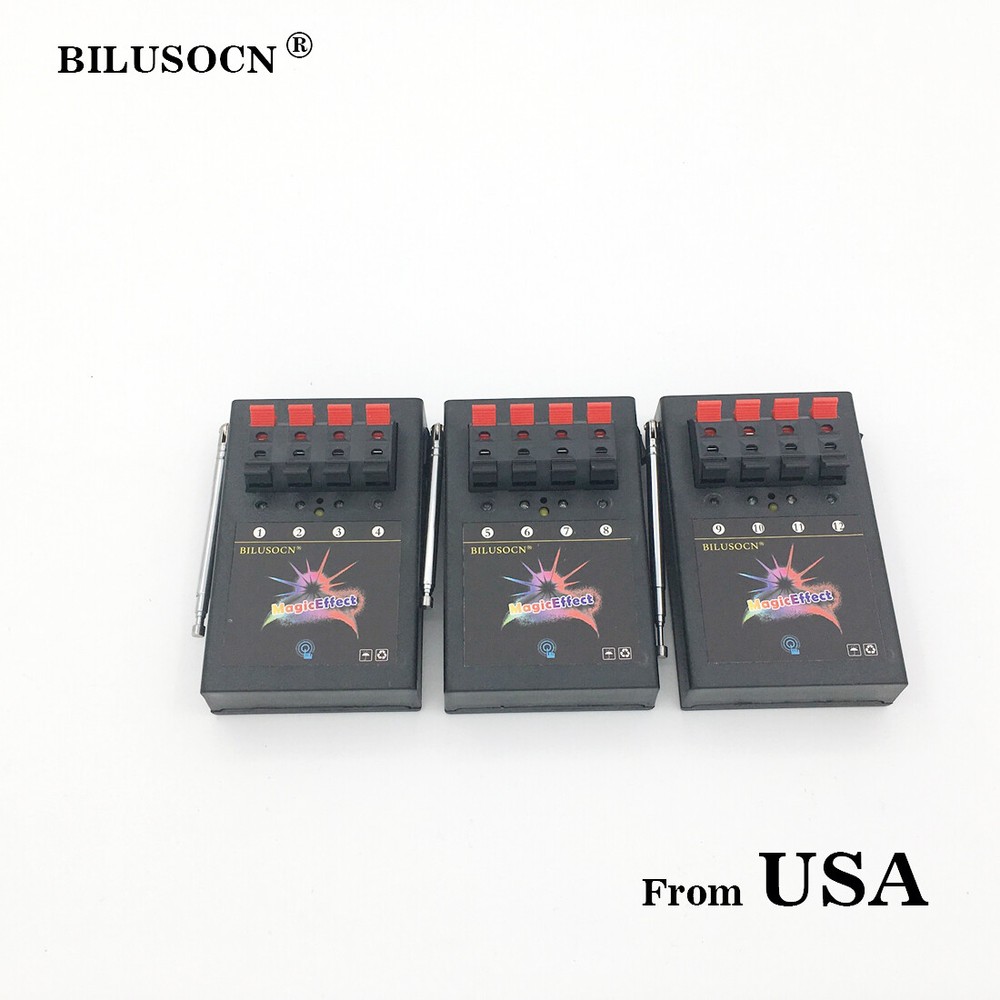 Profession 12 Cue Wireless Fireworks Firing system Remote control