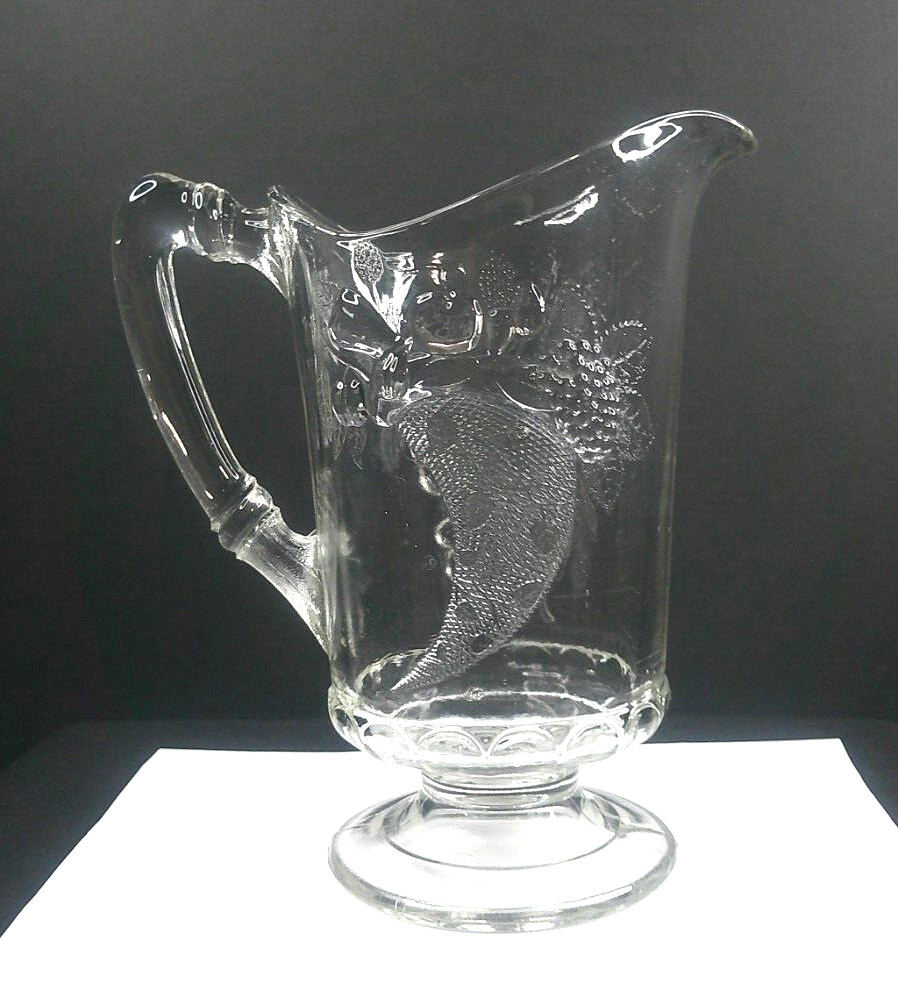 Dalzell Brothers & Gilmore, Cornucopia, #0009D, EAPG, Pitcher, USA, c1885, ExCd