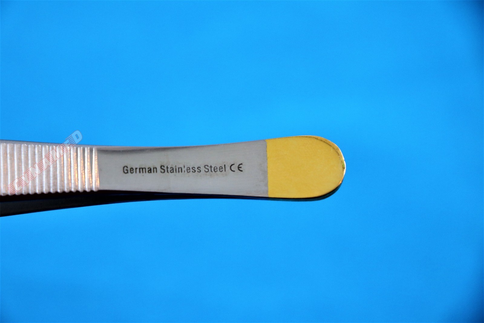 GERMAN T/C ADSON TISSUE KOCHER FORCEPS 1X2 TEETH 4.75" with tungsten carbide