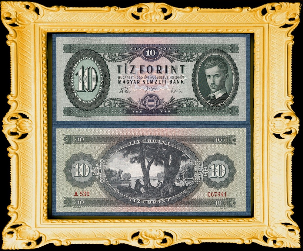 Hungary 10 Forint 1960 P-168b  Unc