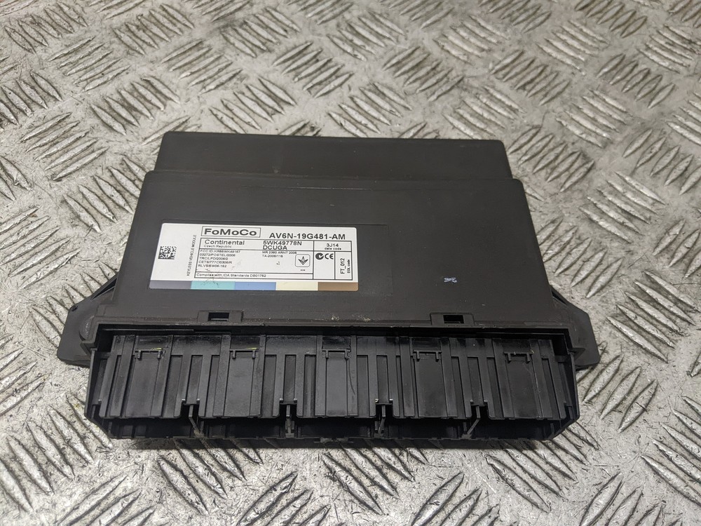 Ford Focus Mk3 2012-2017 1.0 Keyless Entry Control Module AV6N-19G481-AM