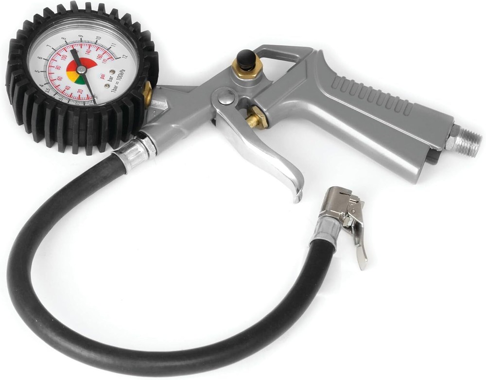 Performance Tool M521 Tire Inflator with Dial Gauge