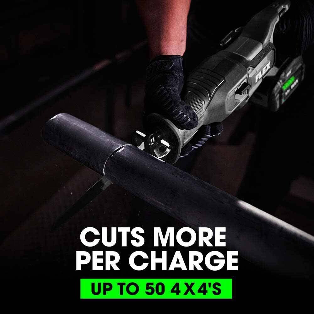 Flex FXM402-2B Circular Saw, Recip Saw, Angle Driver & Drill Driver 4-Combo Kit