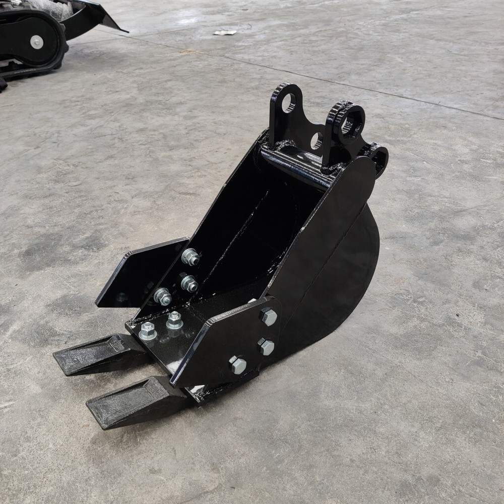 200mm Tooth Bucket Attachment for Mini Excavators Digger Bagger