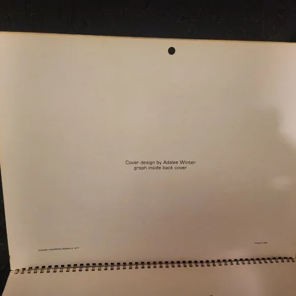 1978 - American Cross Stitch Calendar