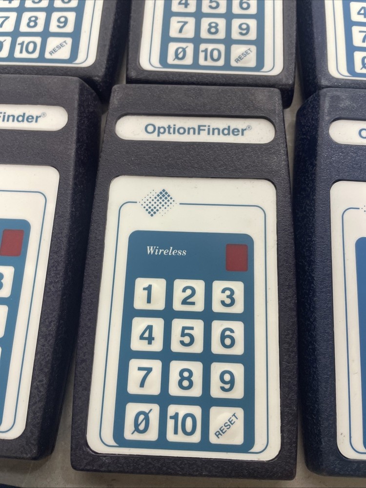 optionfinder 38 used units and case untested