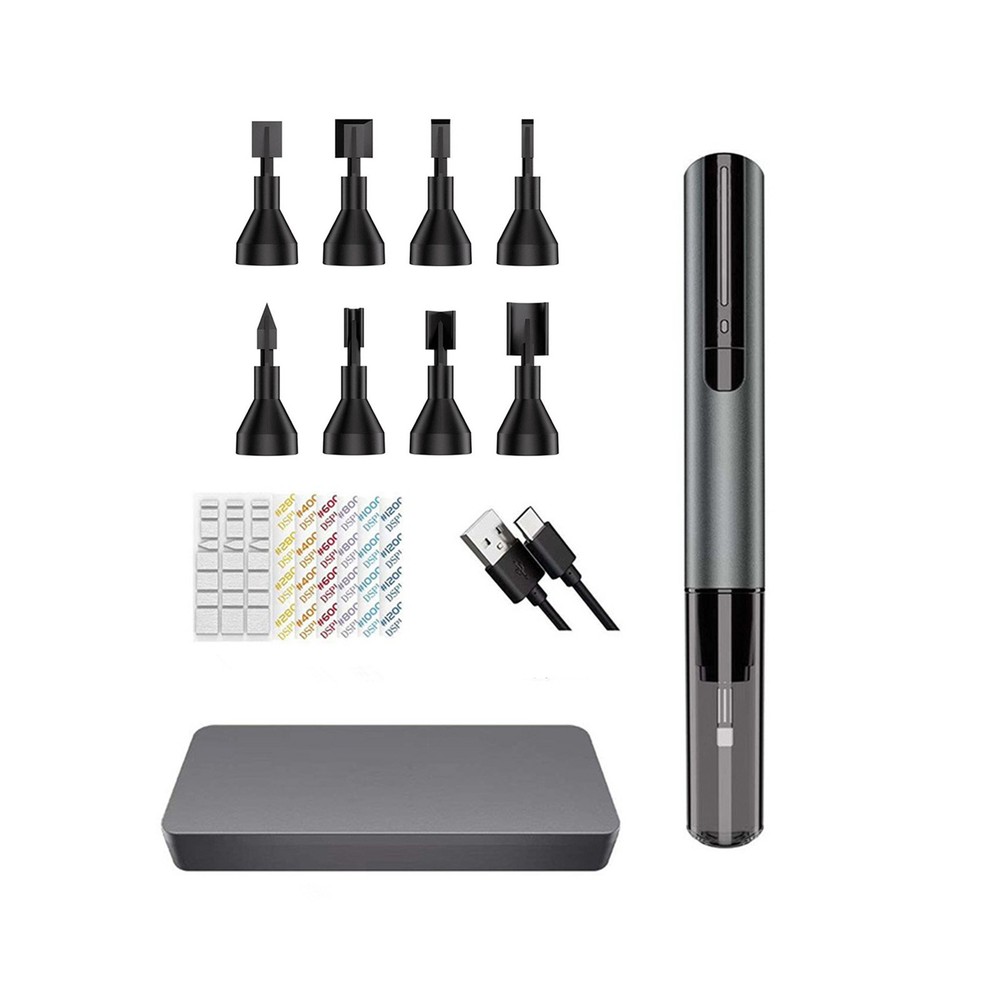 Professional Grinding Pen Sander With 8 Interchangeable Heads & 7-Grit Kit