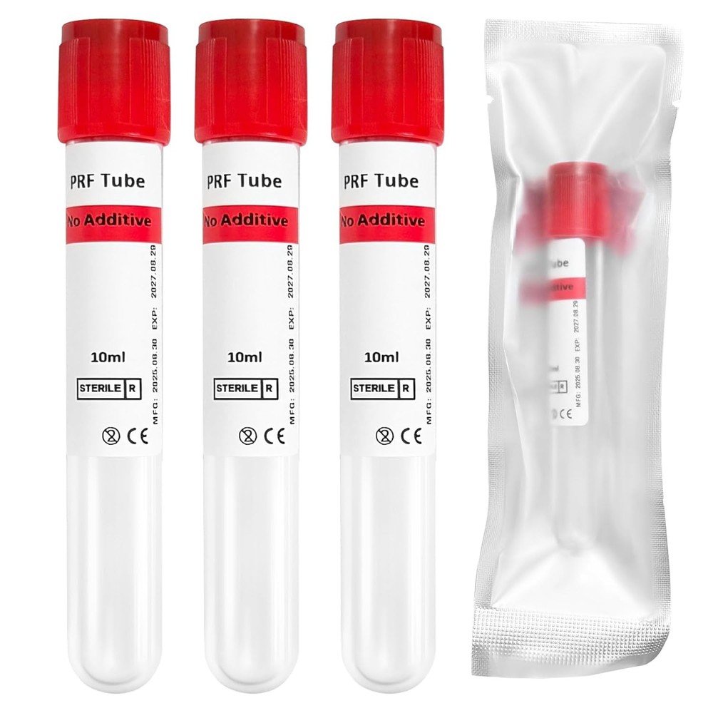 10ml Tubes - No Additive Sterile Collection Tubes for Beauty & Test Replace Tool