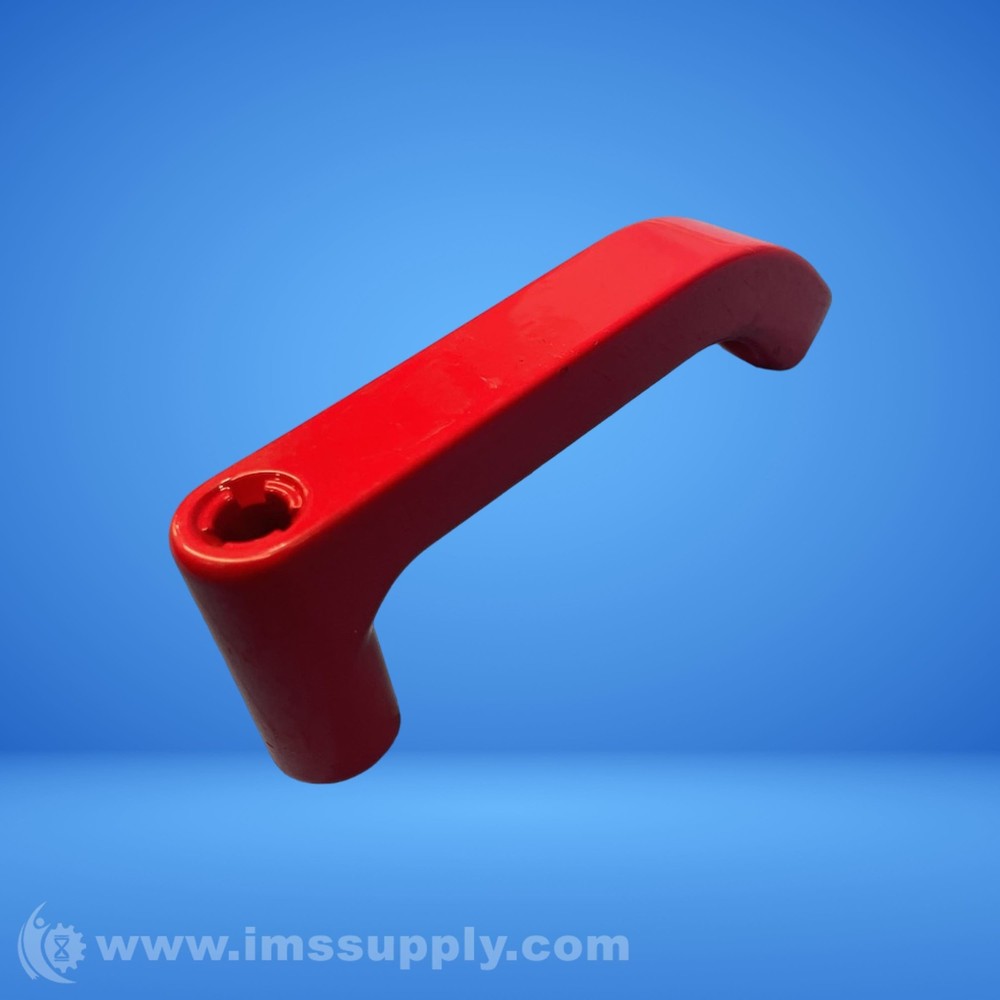 Red Plastic Handle with Internal Mounting Hole USIP