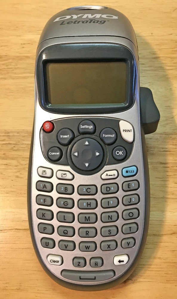 DYMO LETRATAG 100H PLUS THERMAL PRINTER LABEL MAKER w/ EXTRAS