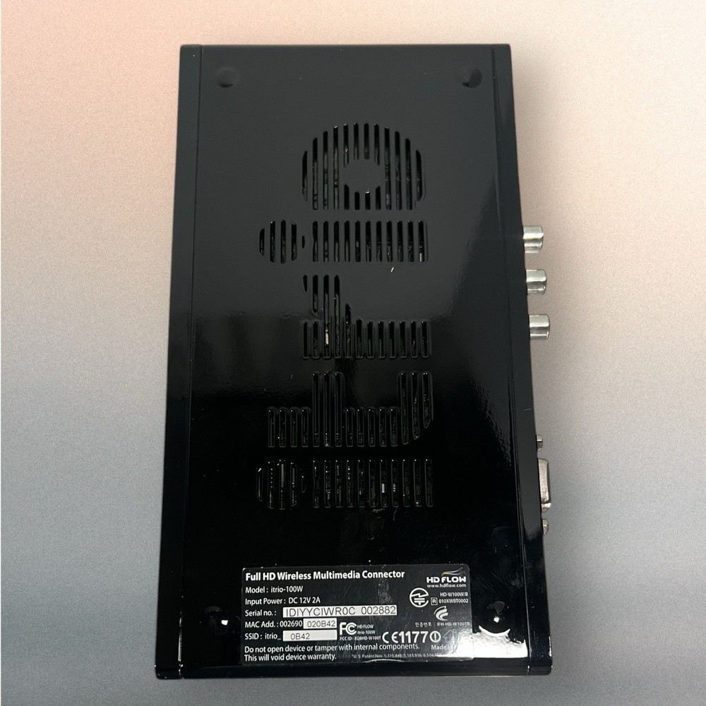 Peerless HDS100 HD Wireless Multimedia Center - Black