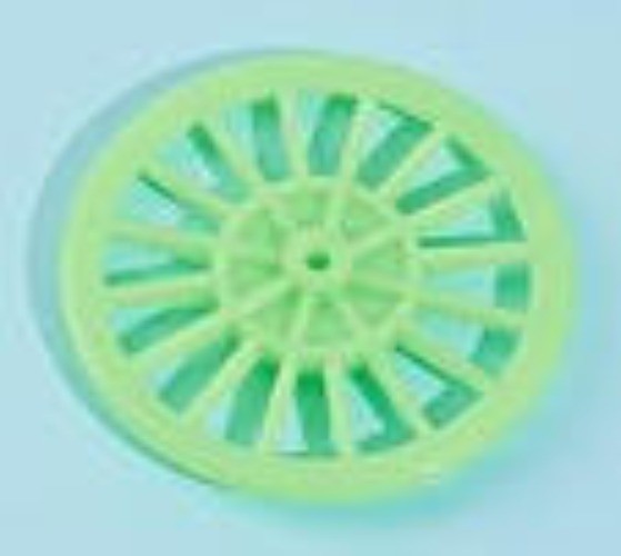1Pc Plastic Project Wheel, used, green