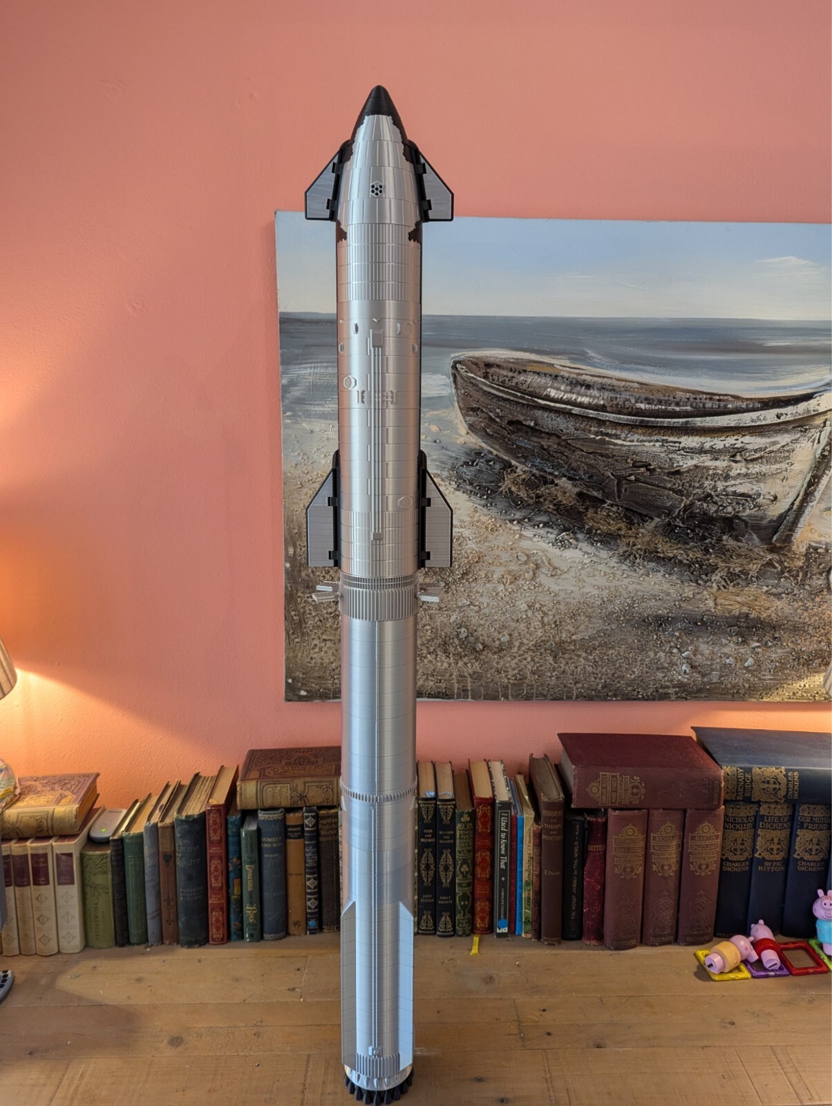 Massive Space X SpaceX Starship Star Ship, EXCLUSIVE 1/100 Scale