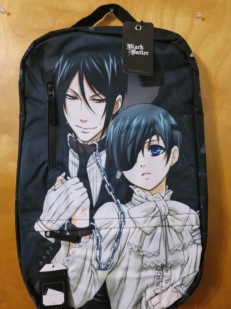 Black Butler Sebastian and Ciel Backpack