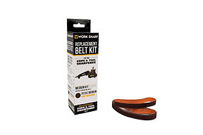 Work Sharp Knife&Tool Sharpener P220 Coarse Grit Replacement Belt Kit PACK OF 4
