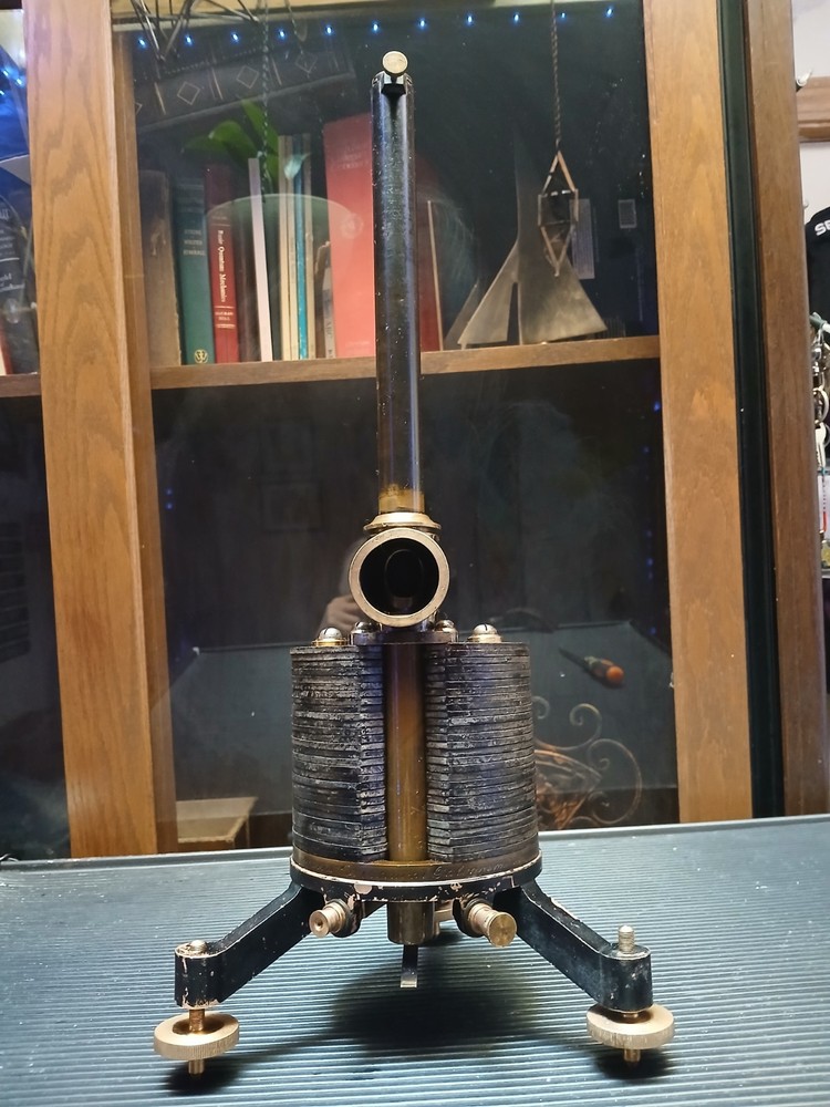 Antique Queen & Co. Philadelphia D'Arsonval Galvanometer