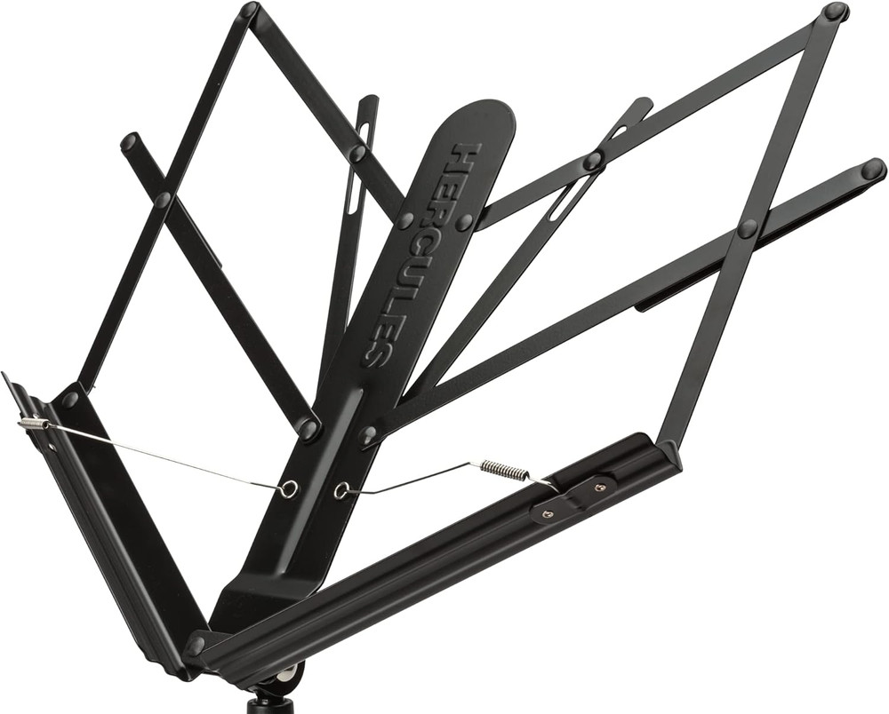 BS100B Two Section Music Stand Black