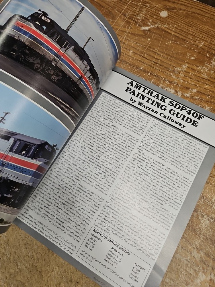 Vintage Mainline Modeler Magazine August 1990