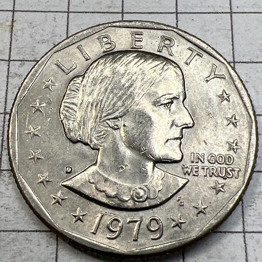 1979 - D Susan B. Anthony $1 Coin