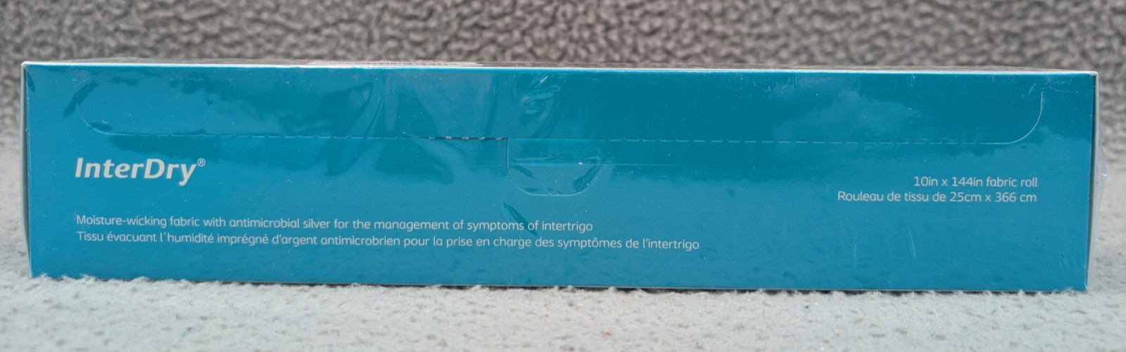 Coloplast InterDry Textile w/ Antimicrobial Silver Complex 10" X 144” Exp 4/2026