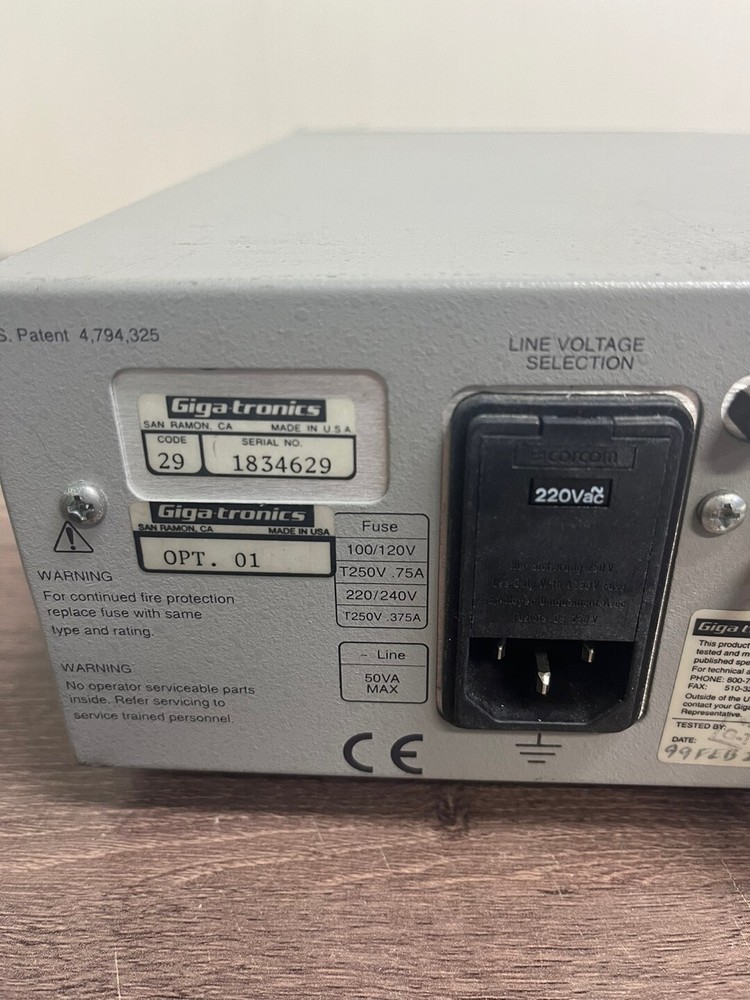 GIGAtronics 8541C: RF Power Meter, Not working (4629)