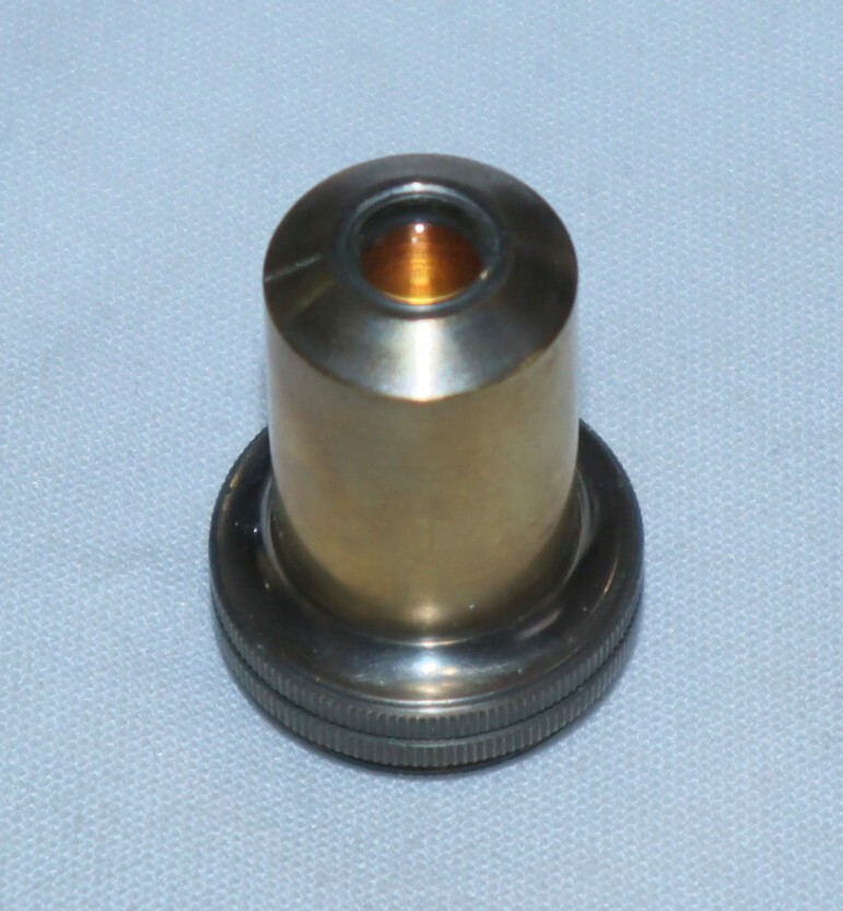 APSCO Microscope Objective | *Vintage* BRASS 10x Lens