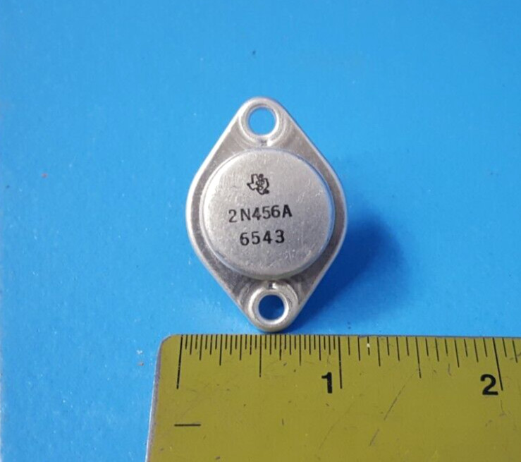 TRANSISTOR, 2N456A, TEXAS INSTRUMENTS, 5A, 150W, 20/40V
