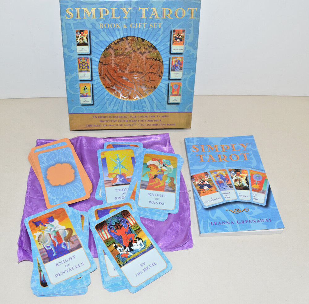 TAROT CARDS & Instruction Book Set Complete 2007 Nice 78 Deck