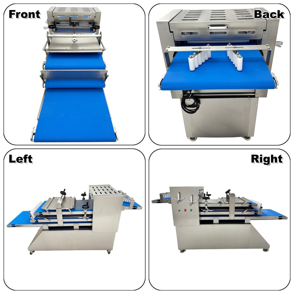 220V Continuous Dough Molding Machine Automatic Toast Bread Dough Shaping Machin