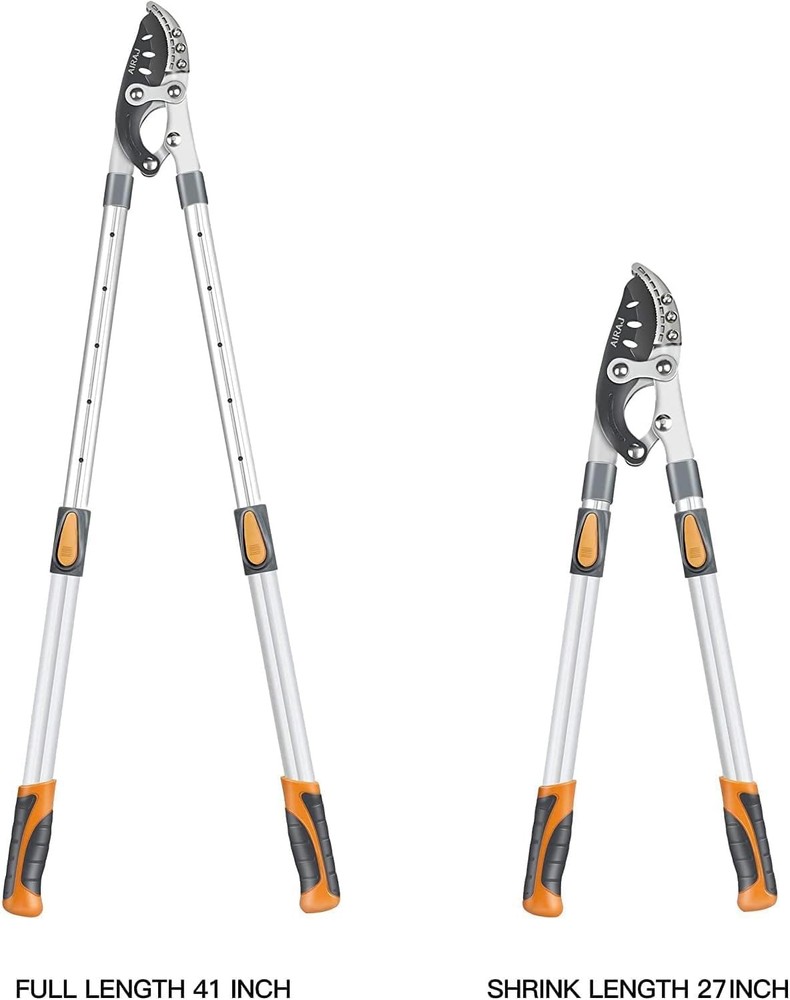 27-41'' Extendable Anvil Loppers Heavy Duty with Compound Action