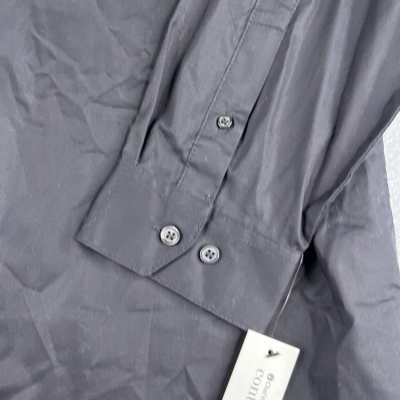 Chef Works Contemporary Collection Chef Shirt XL Black Long Sleeve