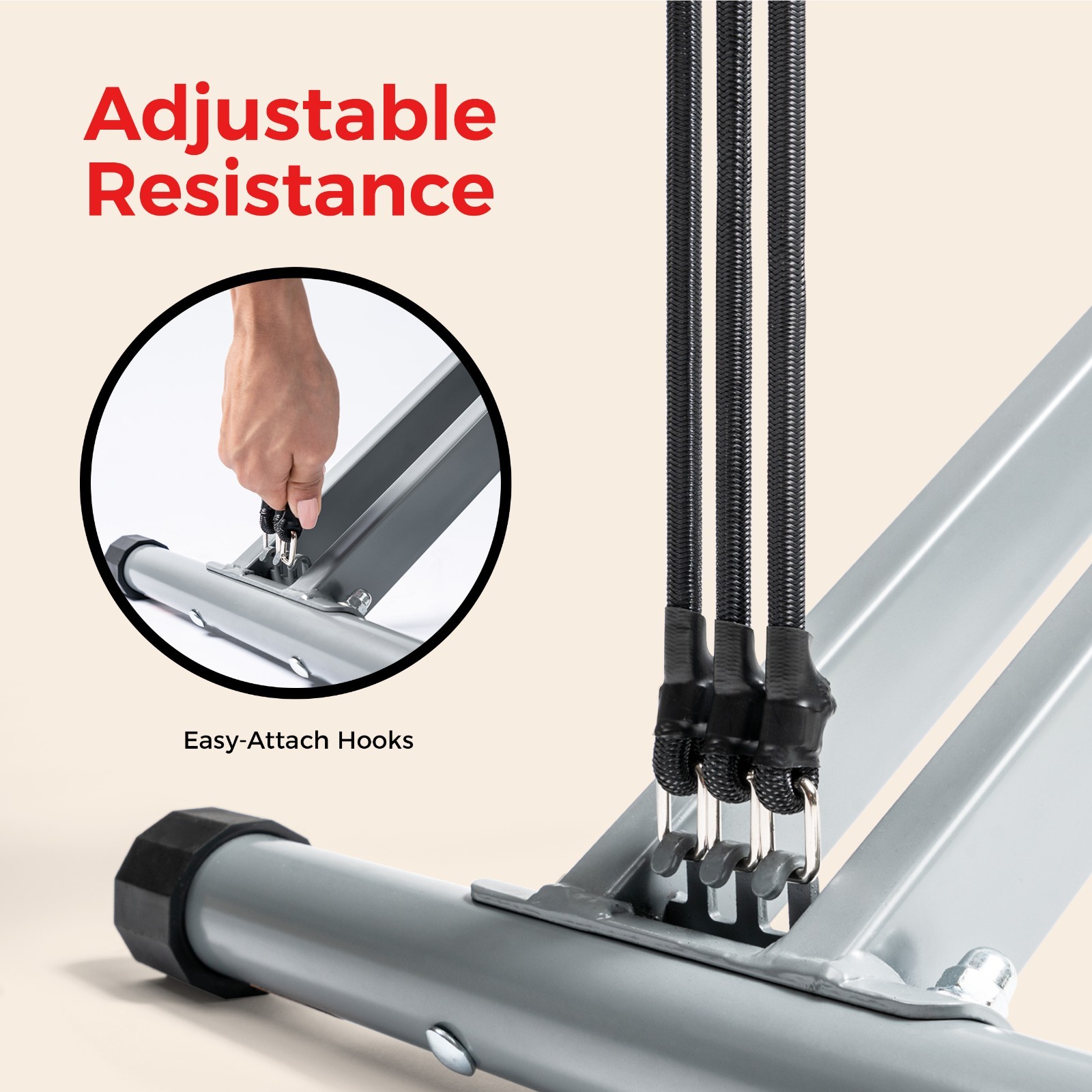 Sunny Health & Fitness Squat Assist Trainer Smart Upright Row-N-Ride Exerciser