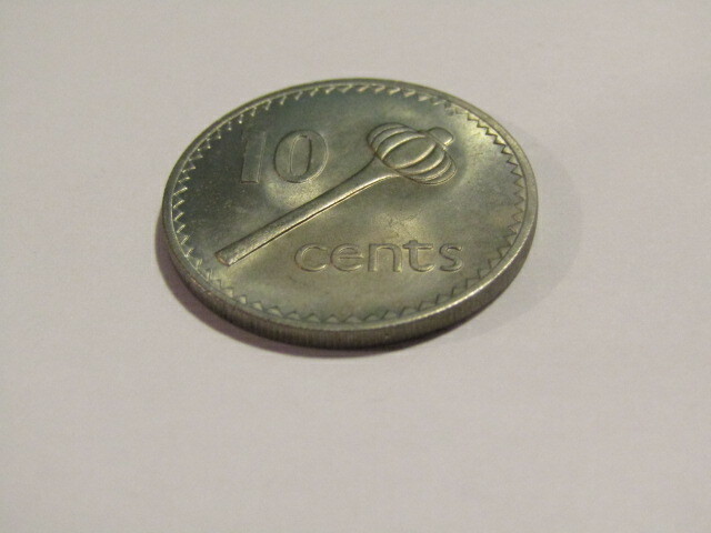 Fiji 1969 10 Cents unc Coin